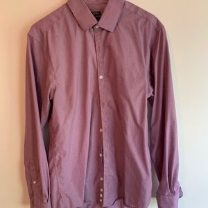 Kenneth Cole checked dress shirt